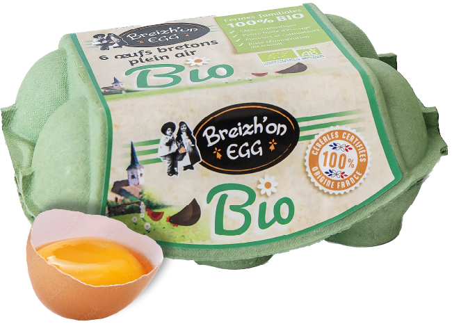 Breizh'on Egg : Producteur d'œufs en Bretagne - Bio et plein air, découvrez nos différentes gammes d'œufs
